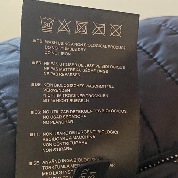 Musto Women’s Quilted Puffer Vest – Navy Blue – Size 10 (UK 14 / EU 42) - Picture 12 of 14